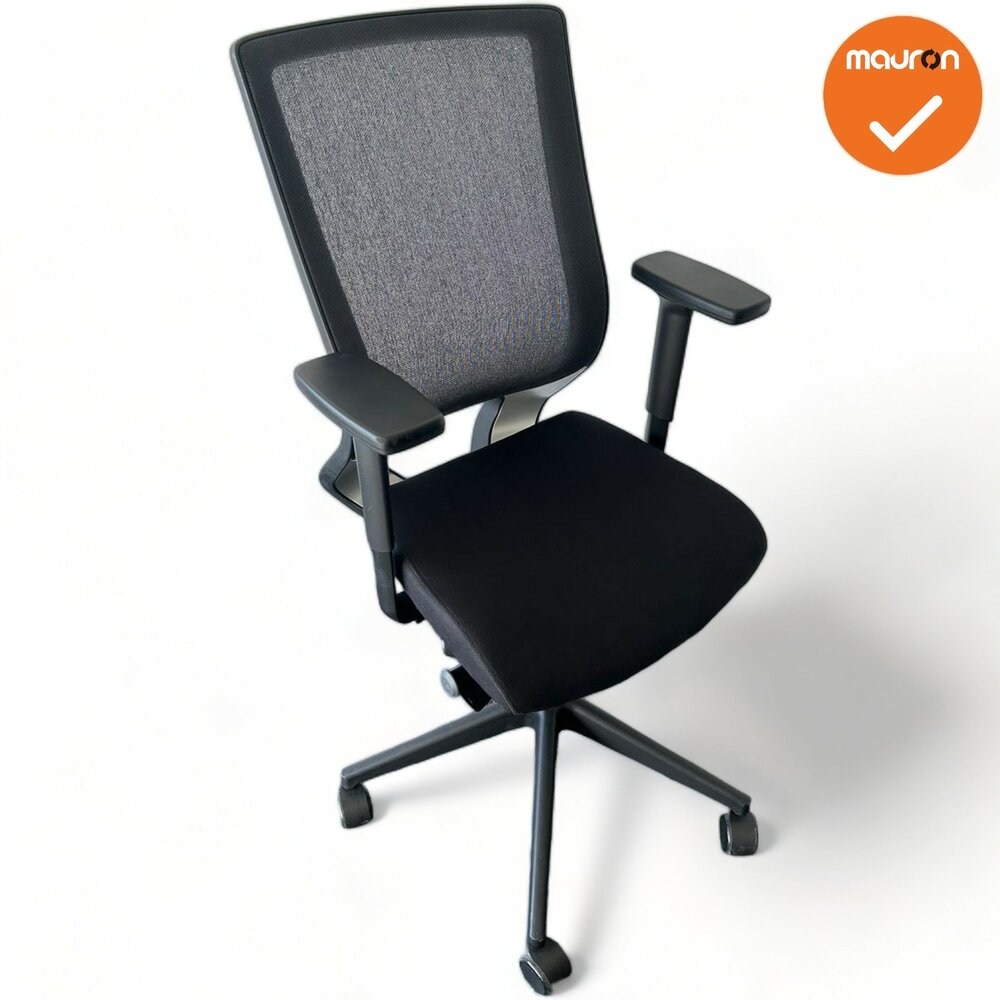 Ahrend Prime bureaustoel - Zwarte stoffering 