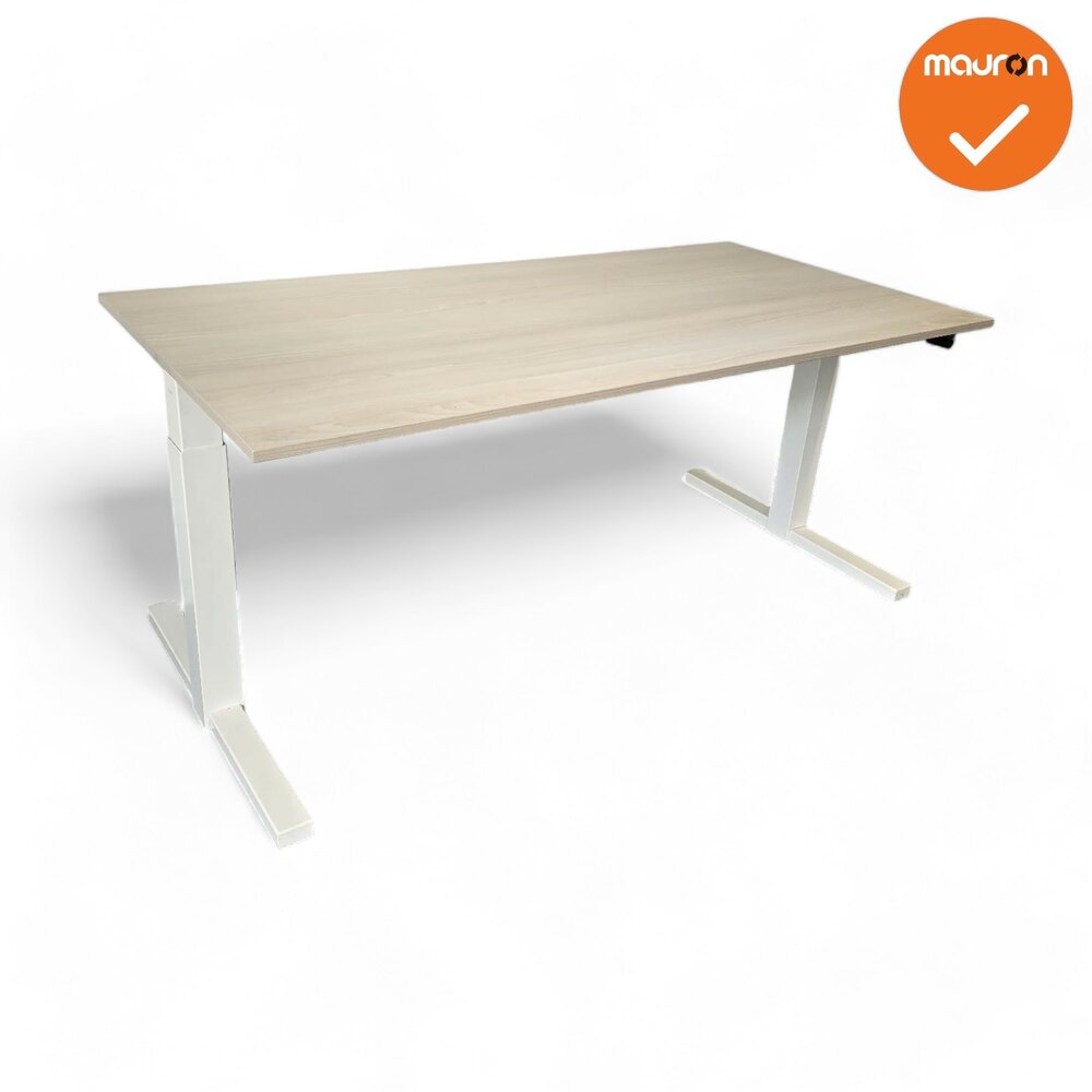 Bureau - Gispen - Slinger - 160x80 - Wit