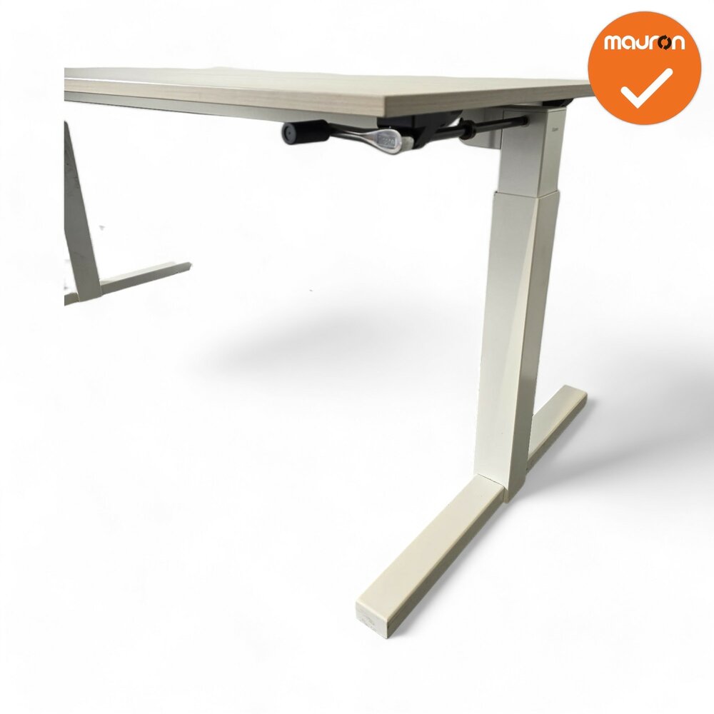 Bureau - Gispen - Slinger - 160x80 - Wit