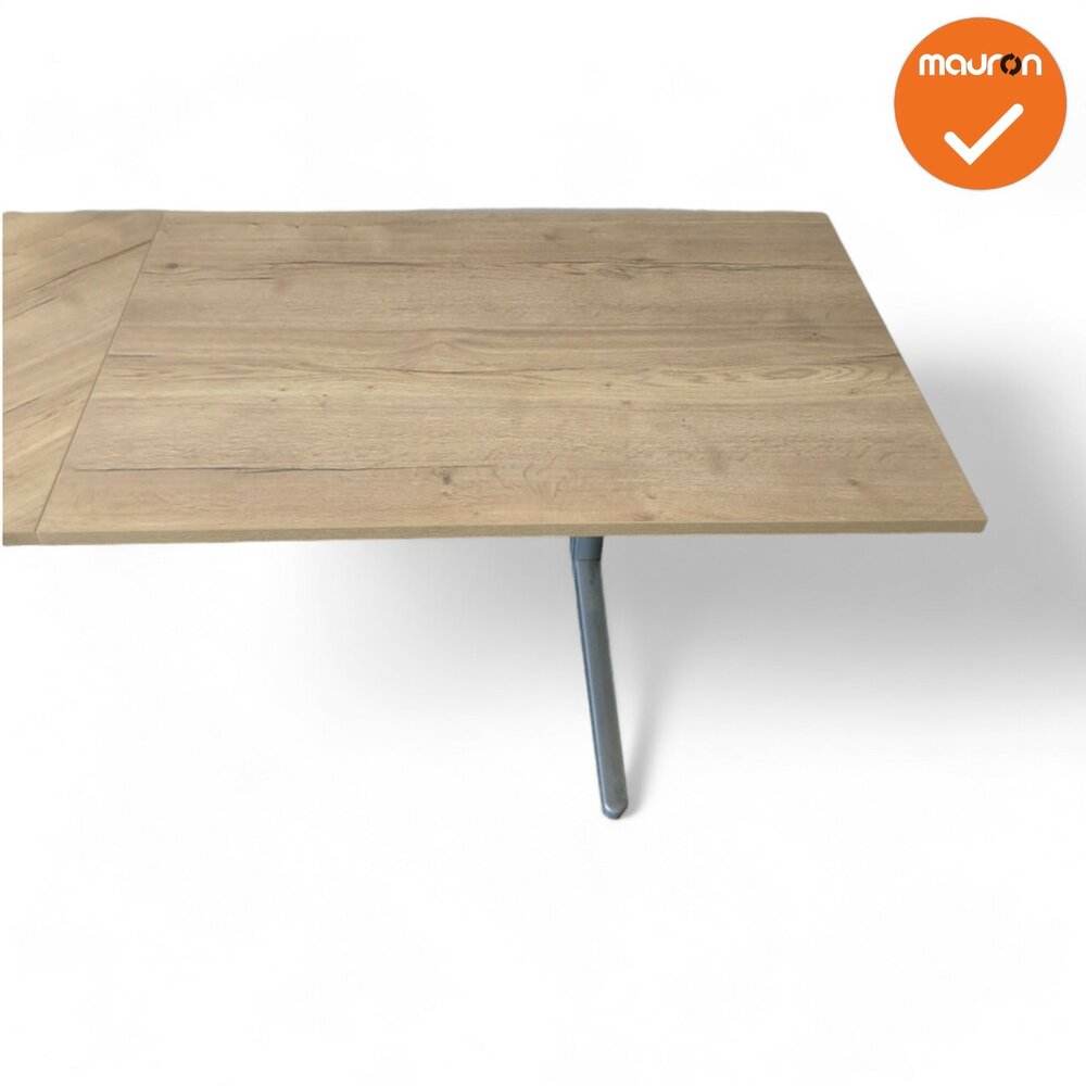 Hoekbureau - 200x200 - Ahrend Essa - Zilvergrijs - Ronde hoek 