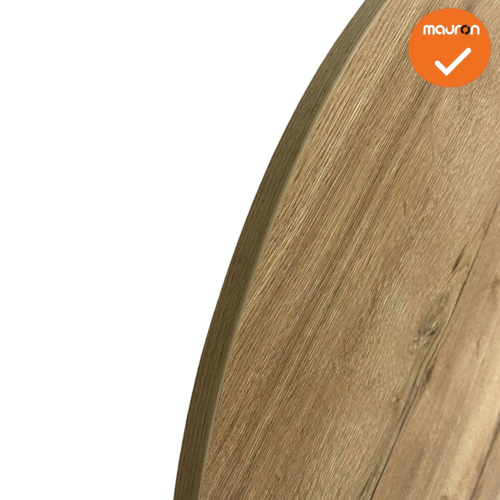 Nieuw vergaderblad - Halifax naturel - 120cm - Rond
