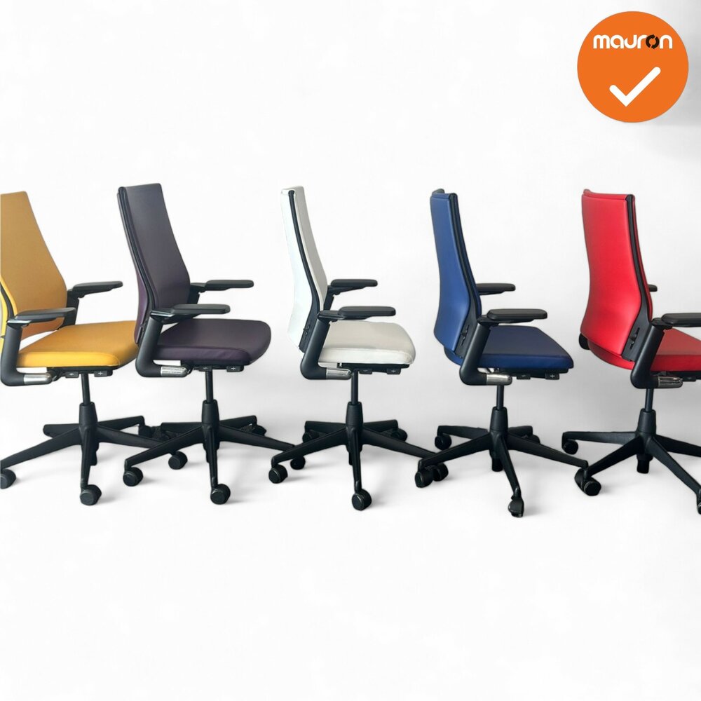 Ahrend 2020 bureaustoel - Hoge rug - Kleur naar keuze - Nieuw Kunstleer
