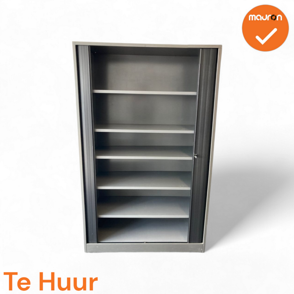 Huren: Ahrend Roldeurkast - 195x120x45 - Antraciet