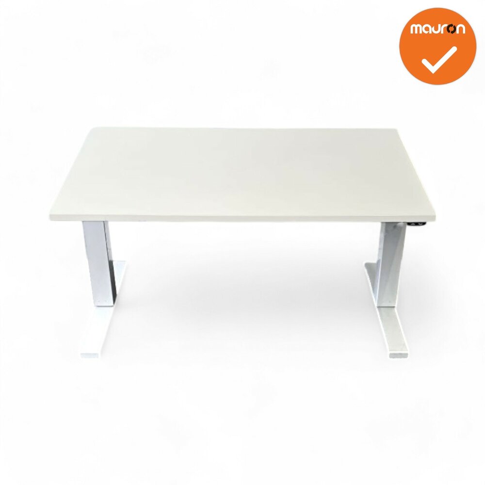 Refurbished - Ultrajust zit-sta bureau - Wit - 120X80