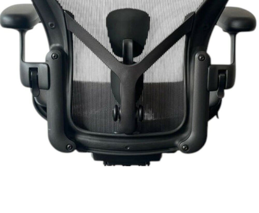 Herman Miller - Aeron - B - zwart voetkruis - Inclusief posturefit