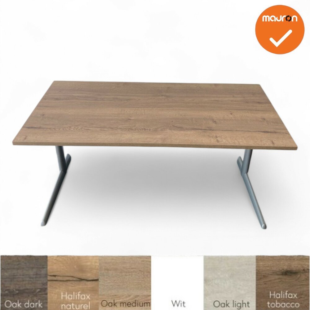 Bureau - Ahrend 500 - Handmatig - Zilvergrijs