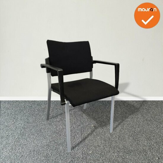 Drentea - Vergaderstoel - Zwart