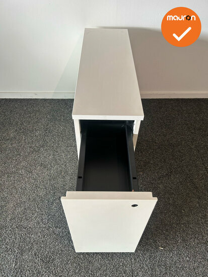 Ladeblok Basic - 78x26x55cm - Wit - 2 laden