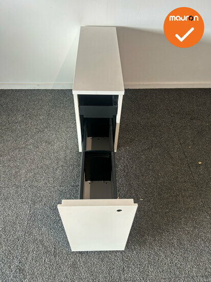 Ladeblok Basic - 78x26x55cm - Wit - 2 laden