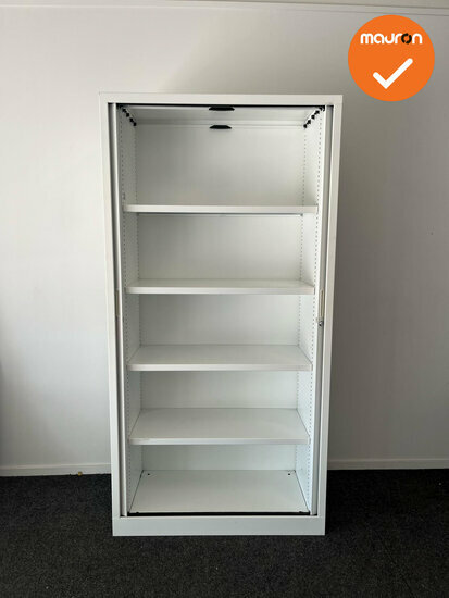 Robberechtse roldeurkast - 198x100x43cm - Wit