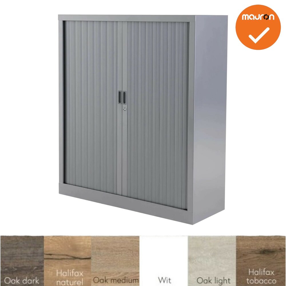  Mauforce Roldeurkast - V-Serie - 136x120x43cm - Kleur naar keuze