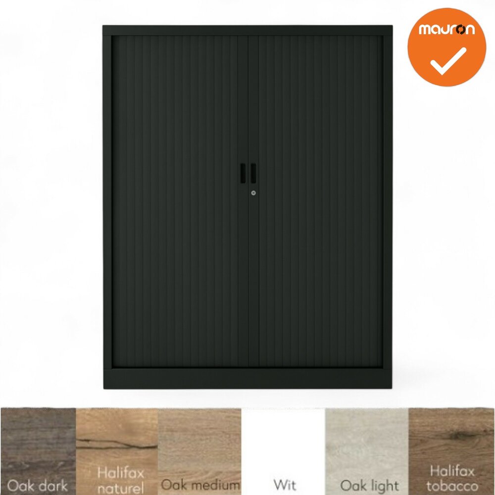  Mauforce Roldeurkast - V-Serie - 136x120x43cm - Kleur naar keuze