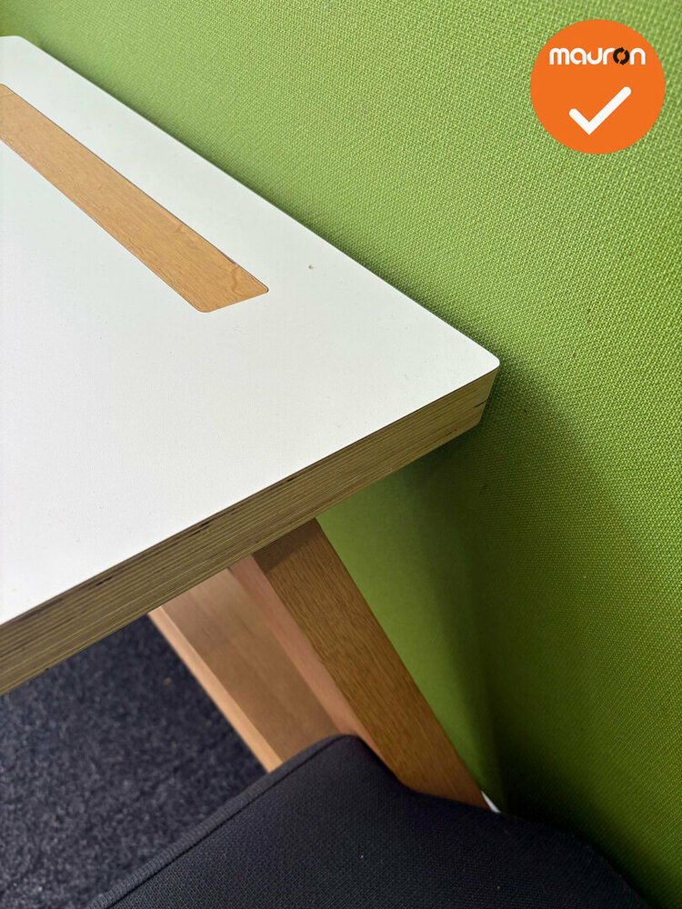 Design Zitmeubel - TOOaPICNIC Hide 110 - Groen met Antraciet