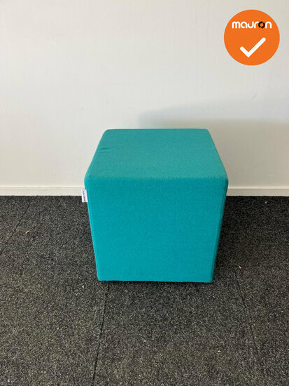 Rohde &amp; Grahl - Poef - met wielen - Turquoise