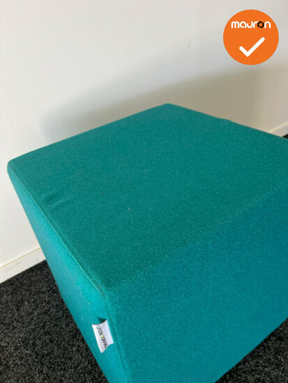 Rohde &amp; Grahl - Poef - met wielen - Turquoise