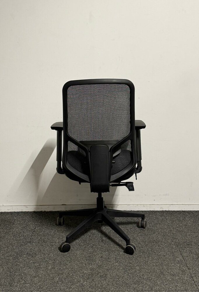 BUREAUSTOEL-MIK-ZWRT-STOFFERING