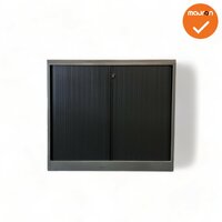 Ahrend Roldeurkast - 110x120x45 - Antracietgrijs