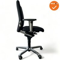 Haworth Comforto 77 - Chroom - Nieuwe stoffering 
