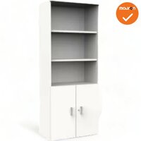 Nieuwe Draaideurkast - half open - 196x80x42 - Kleur naar keuze