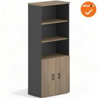 Nieuwe Draaideurkast - half open - 196x80x42 - Kleur naar keuze