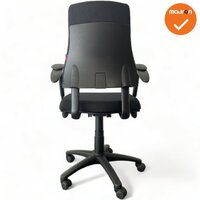 BMA Axia Office Bureaustoel - 8Z 2D armpads - Nieuwe zwarte stoffering