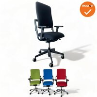 Rohde&amp;Grahl - Xenium bureaustoel - refurbished - nieuwe stof in kleur naar keuze - chroom voetkruis