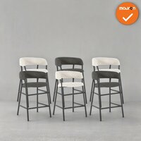 Set van 6 - Troy - Barkruk - Copenhagen 