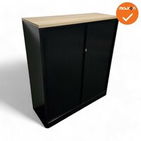 vAhrend Roldeurkast - 144x120x45 - Zwart