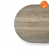Nieuw vergaderblad - Ovaal - 240x120 - In kleur naar keuze