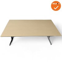 Ahrend 500 - Antraciet - Vergadertafel - 180x113 - Ahorn Blad