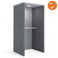 Akoestische Belcel - 225x108x100cm - Inclusief verlichting met sensor - 18 kleuren