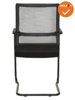 Vergaderstoel Flitz - NIEUW - Zwart 