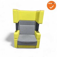 Akoestische design Fauteuil - Groen / grijs - refurbished