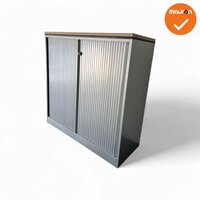 Ahrend Roldeurkast - 120x120x45 - Zilvergrijs 