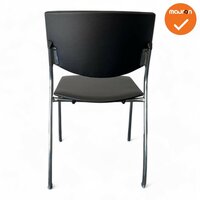 Ahrend Vergaderstoel - 460 - chrome onderstel - Kunstlederen bekleding naar keuze