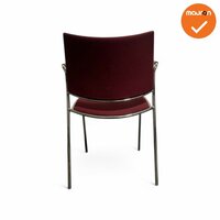 Vergaderstoel - Casala - Rood gestoffeerd