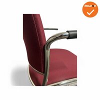 Vergaderstoel - Casala - Rood gestoffeerd