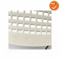 Herman Miller - Sayl - vergaderstoel - witte rug met zwarte gestoffeerde zitting