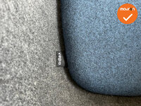 Vepa Felt vergaderstoel - Grijs met blauwe zitting