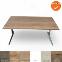 Bureau - Ahrend 500 - Handmatig - Zilvergrijs