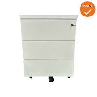 Ladeblok Basic - 58x42x46cm - Wit - 3 laden