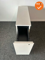Ladeblok Basic - 78x26x55cm - Wit - 2 laden