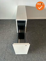Ladeblok Basic - 78x26x55cm - Wit - 2 laden