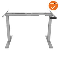 Los onderstel - Deluxe - Zit-Sta - Elektrisch - Zilvergrijs