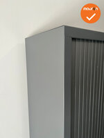 Mauforce Roldeurkast - V-Serie - 198x120x45cm - Aluminium