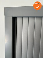 Mauforce Roldeurkast - V-Serie - 198x120x45cm - Aluminium