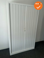 Mauforce Roldeurkast - V-Serie - 198x100x45cm - Wit