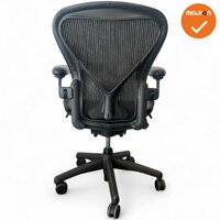 Herman Miller - Aeron - B - zwart voetkruis - Inclusief Posturefit