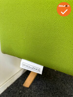 Design Zitmeubel - TOOaPICNIC Hide 110 - Groen met Antraciet