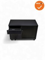 Verrijdbaar ladeblok met schuifdeurkast - NIEUW- topblad in kleur naar keuze